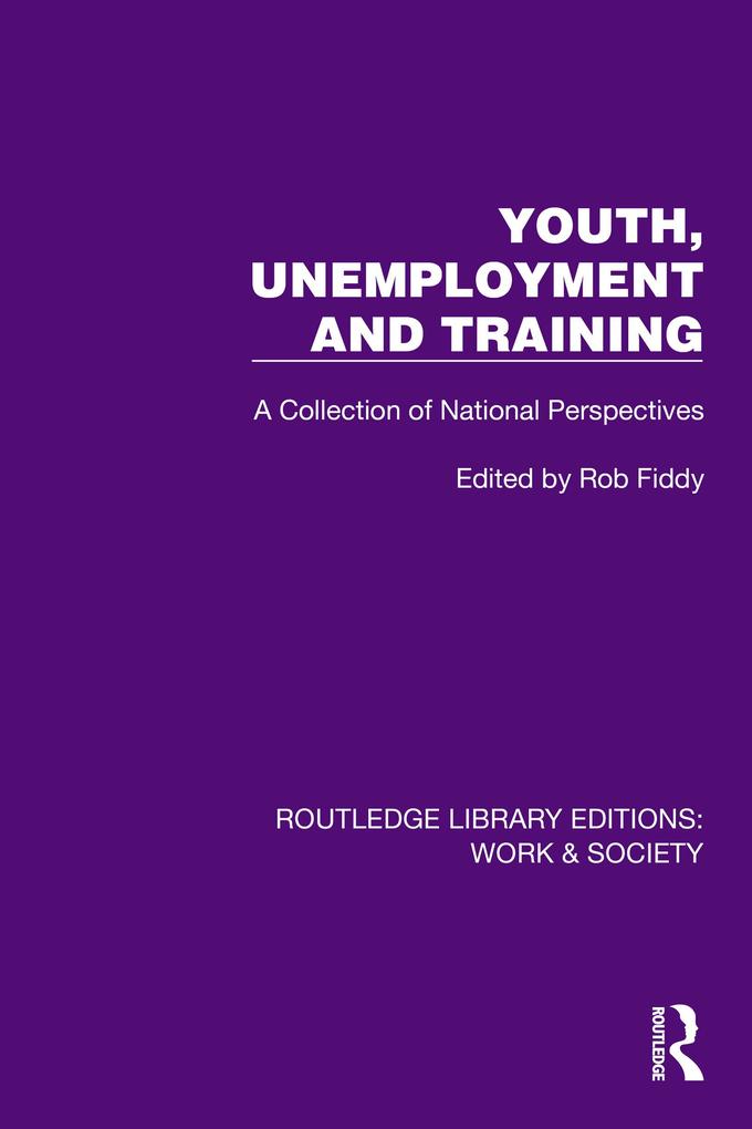 Youth Unemployment and Training