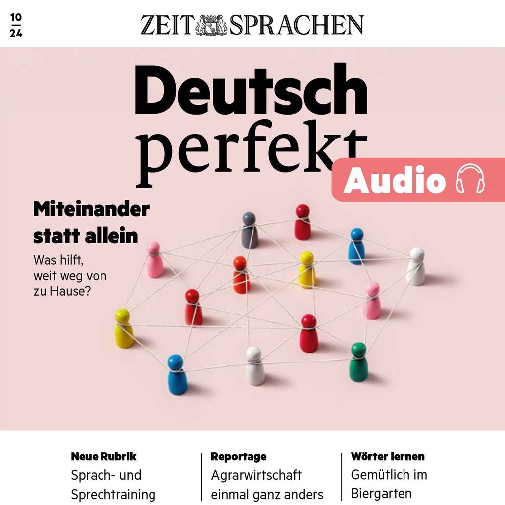 Deutsch lernen Audio Miteinander statt allein