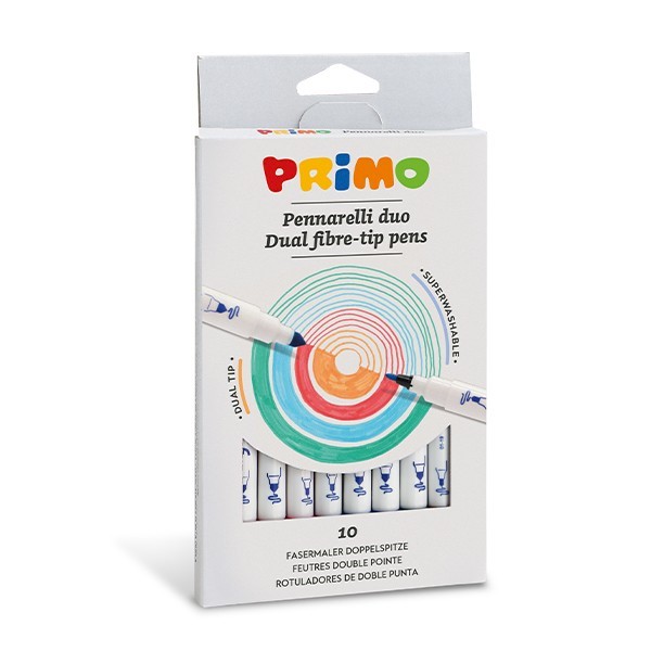PRIMO Doppelfasermaler 10er Set