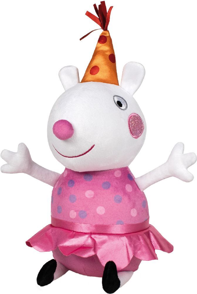 Schmidt Spiele 42832 - Peppa Pig Luzy Locke Party 38 cm Plüsch