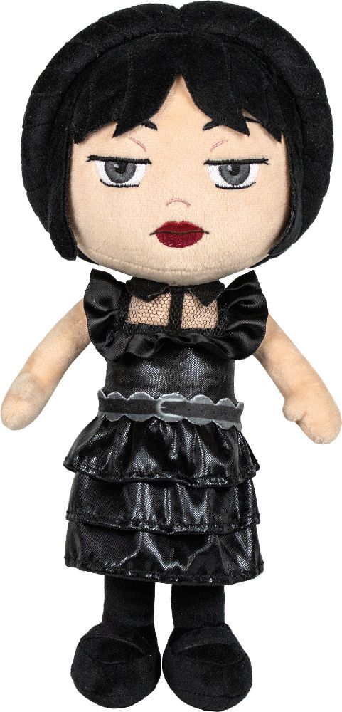 Schmidt Spiele 42833 - Wednesday Wednesday Addams im Ballkleid 33 cm Plüsch