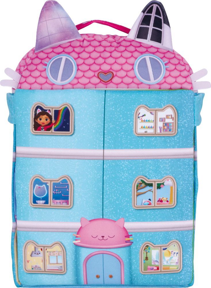 Gabby's Dollhouse Puppenhaus mit 3 Figuren und Lift 41 cm