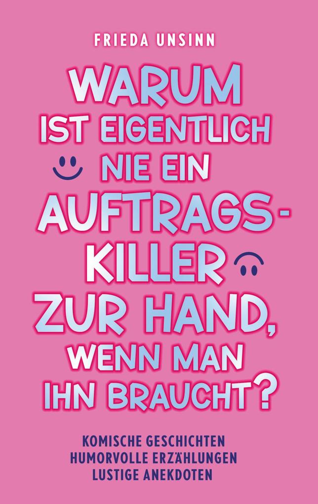 Warum ist eigentlich nie ein Auftragskiller zur Hand wenn man ihn braucht?