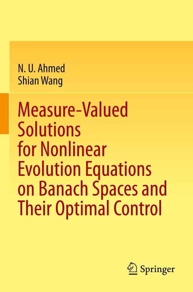 Measure-Valued Solutions for Nonlinear Evolution Equations on Banach Spaces and Their Optimal Control