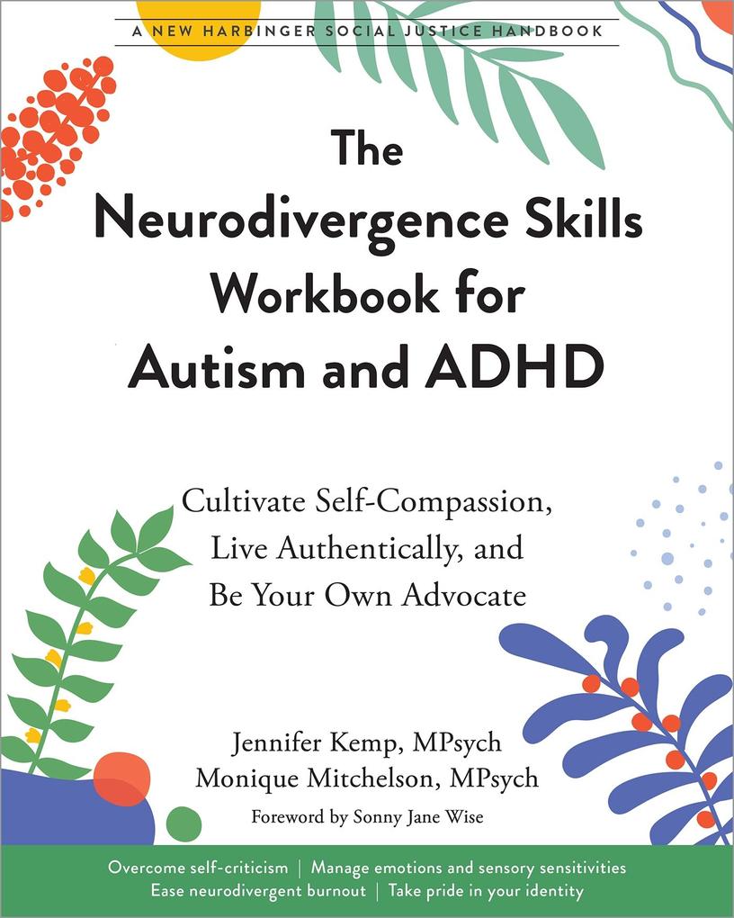 New Harbinger Publications Neurodivergence Skills Workbook For Autism And Adhd