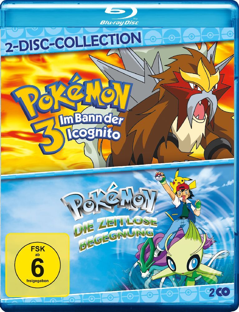 Pokémon 3 - Im Bann der Icognito / Pokémon 4 - Die zeitlose Begegnung