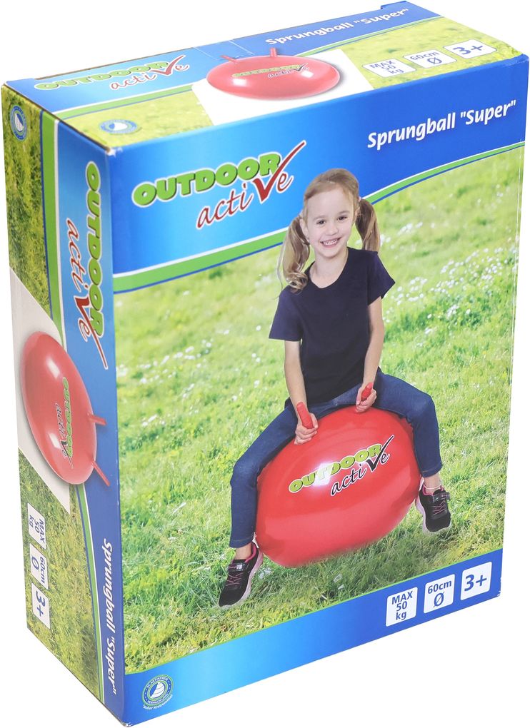 Outdoor active Sprungball Regenbogen #60cm