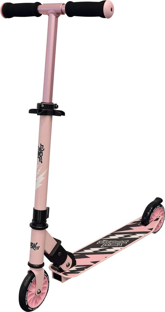 New Sports Scooter rosa/schwarz 120mm ABEC7