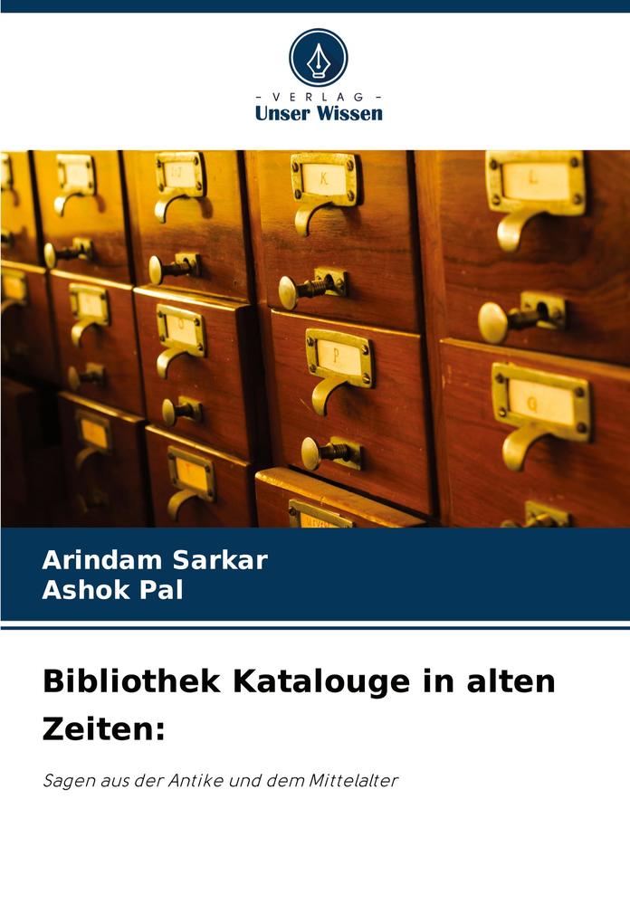 Bibliothek Katalouge in alten Zeiten: