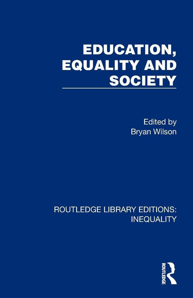 Education Equality and Society
