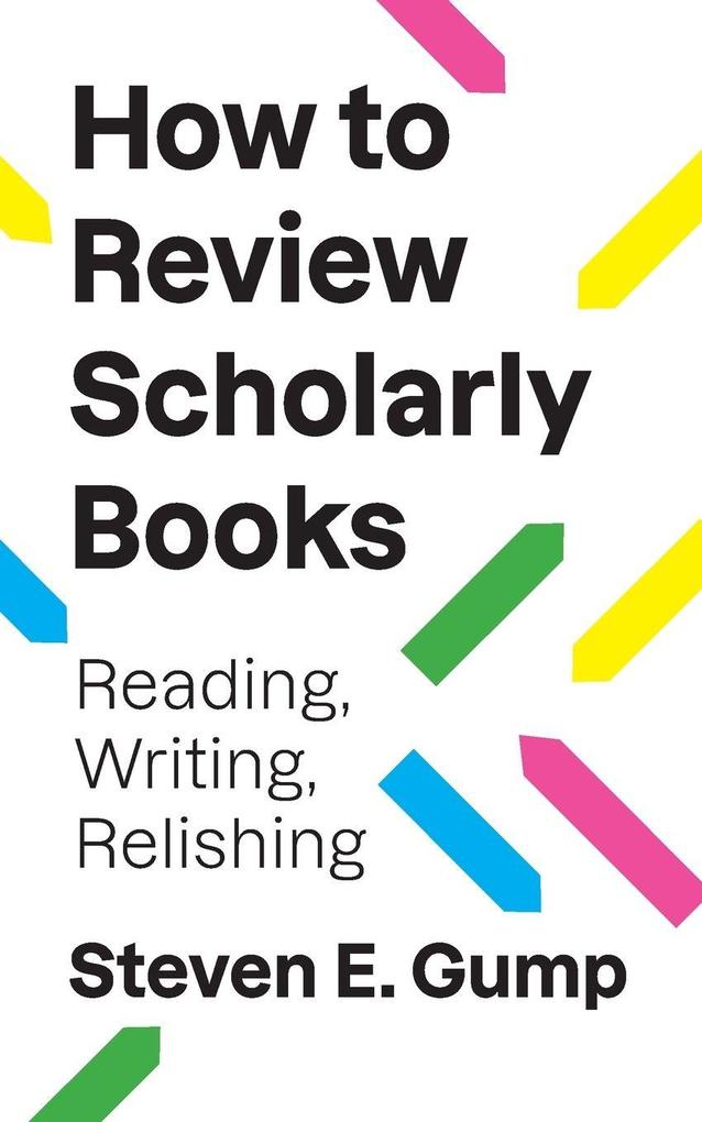 How to Review Scholarly Books