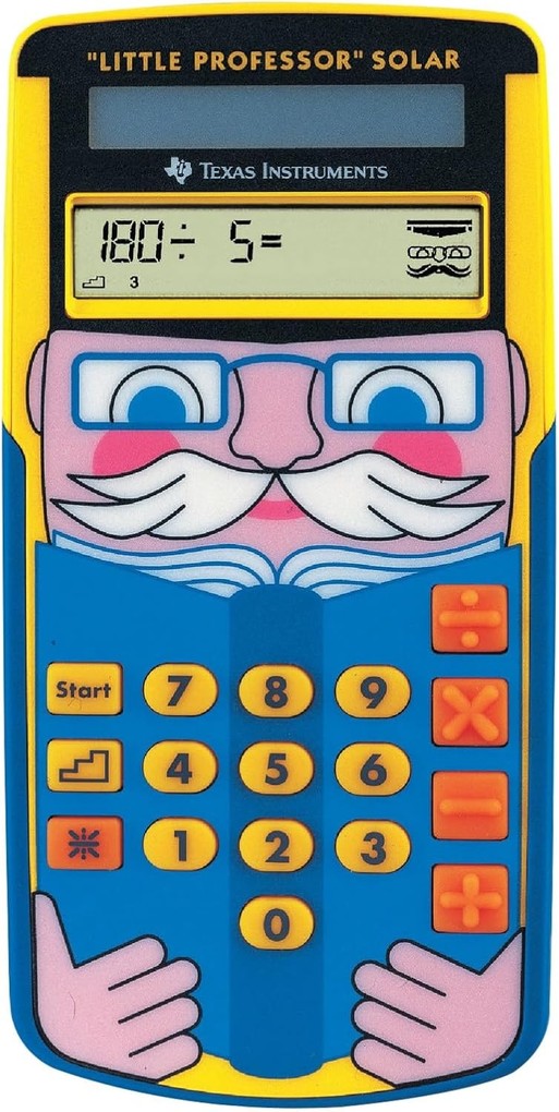 TEXAS INSTRUMENTS Schulrechner Little Professor Solar