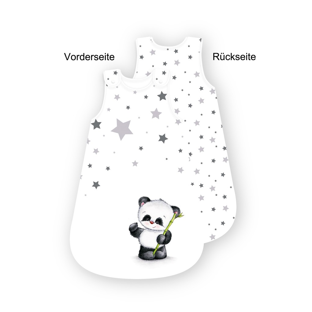 babybest® 3385201235 - Panda Baby-Schlafsack 70x45 cm Bezug: 100% Baumwolle Füllung: 100%Polyester