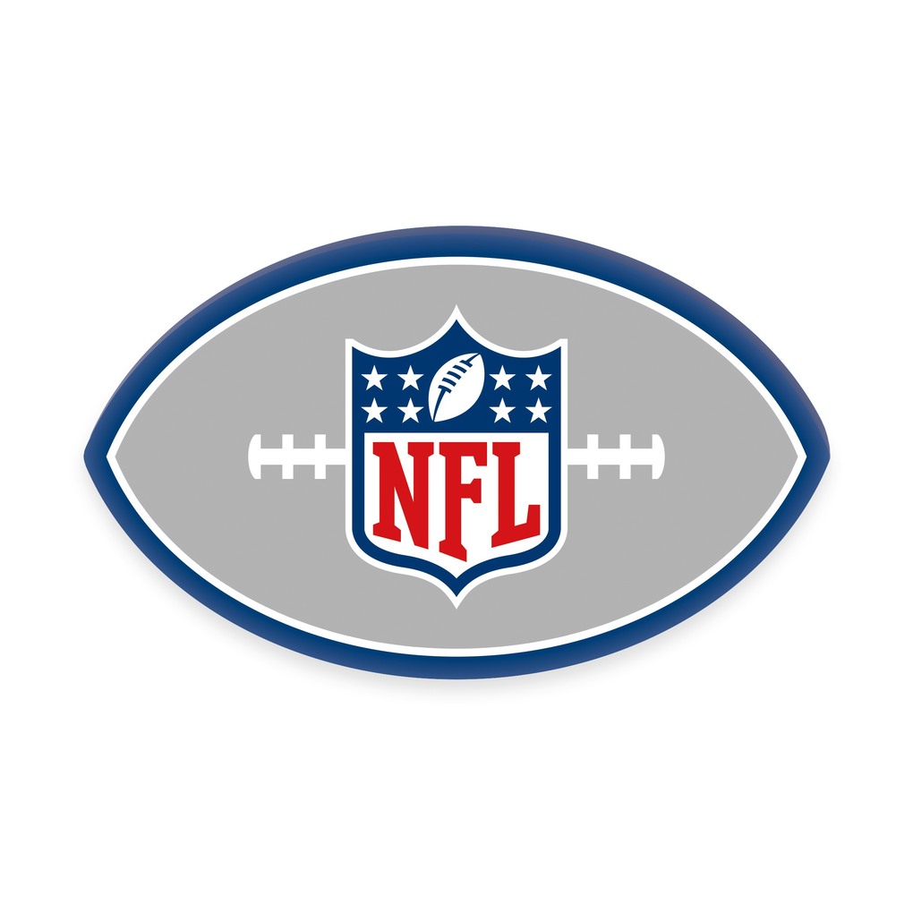 NFL 5441605093 - Konturenkissen ca. 36x22 cm 100% Polyester