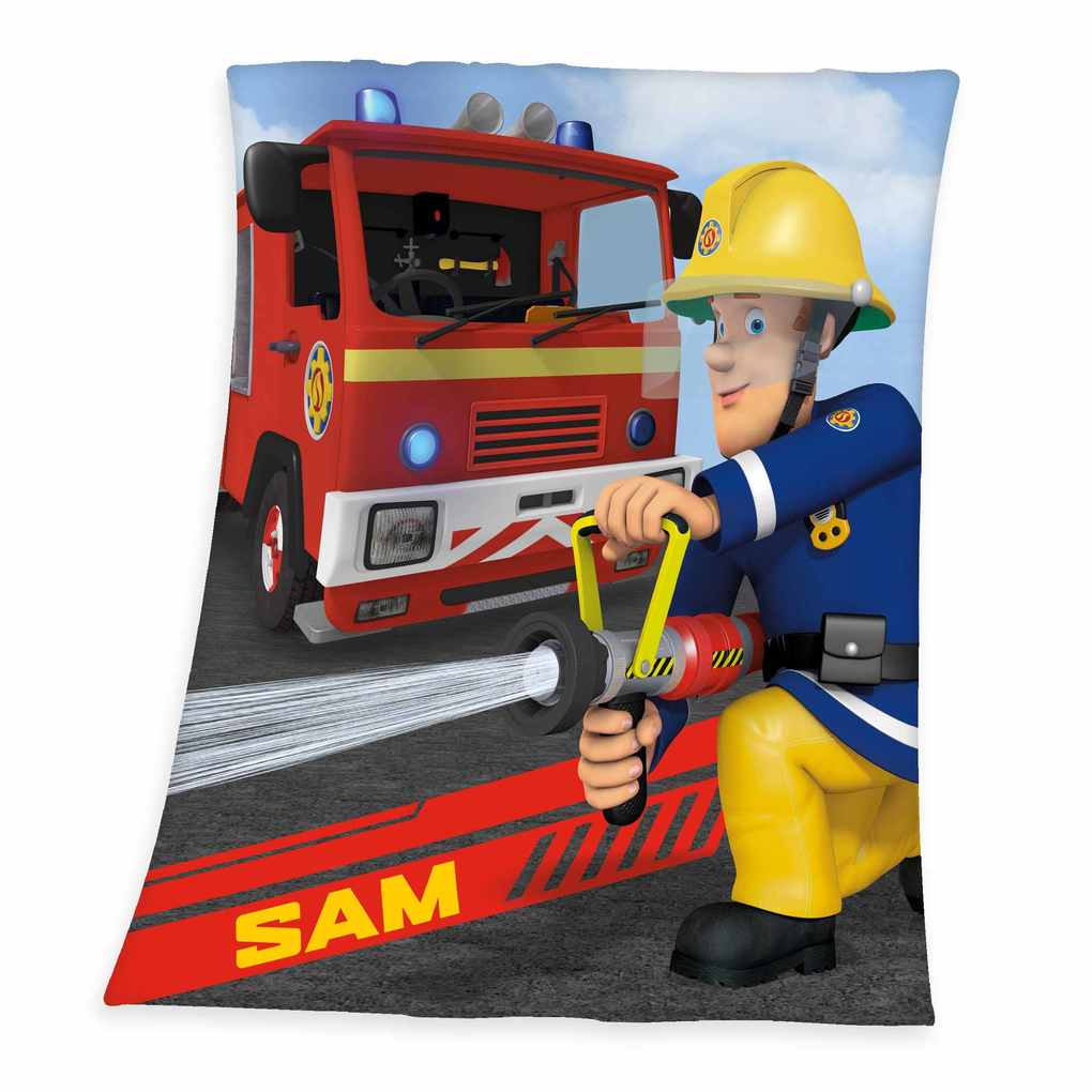 Herding Fleecedecke Feuerwehrmann Sam