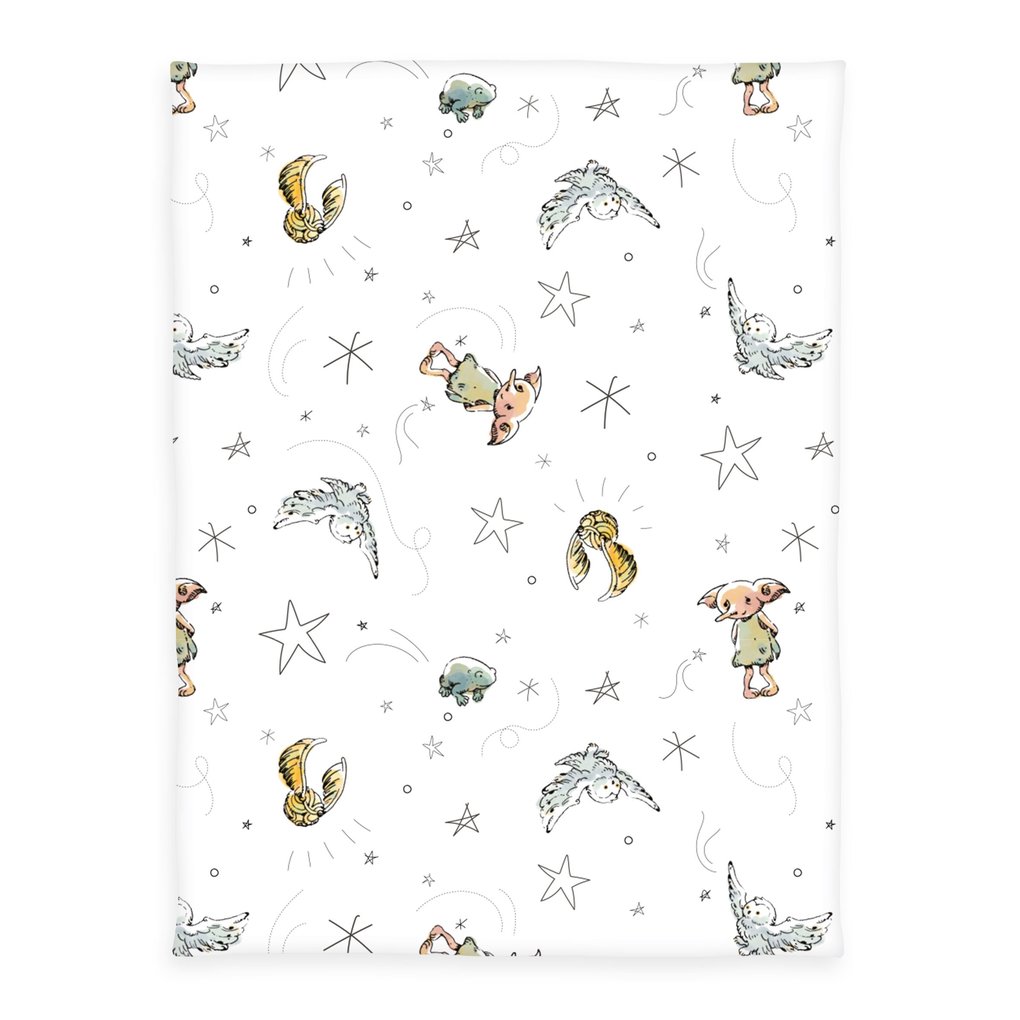 Harry Potter 1474402014 - Microfaserflausch-Decke 75 x 100 cm 100% Polyester