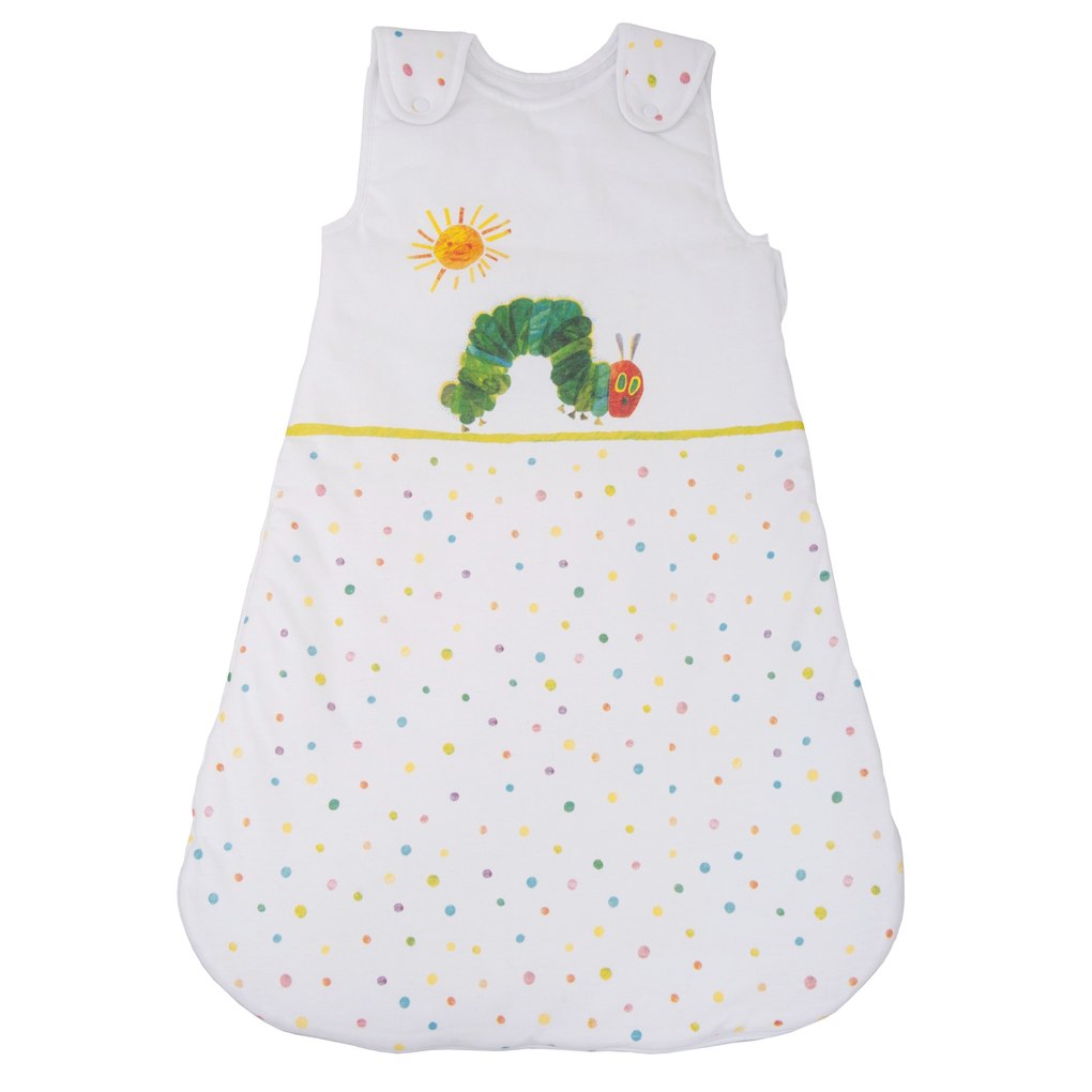Raupe Nimmersatt 3360611231 - Baby-Schlafsack 90x45 cm Bezug: 100% Baumwolle Füllung: 100%Polyester