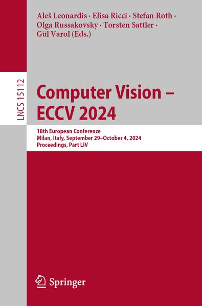 Computer Vision - ECCV 2024