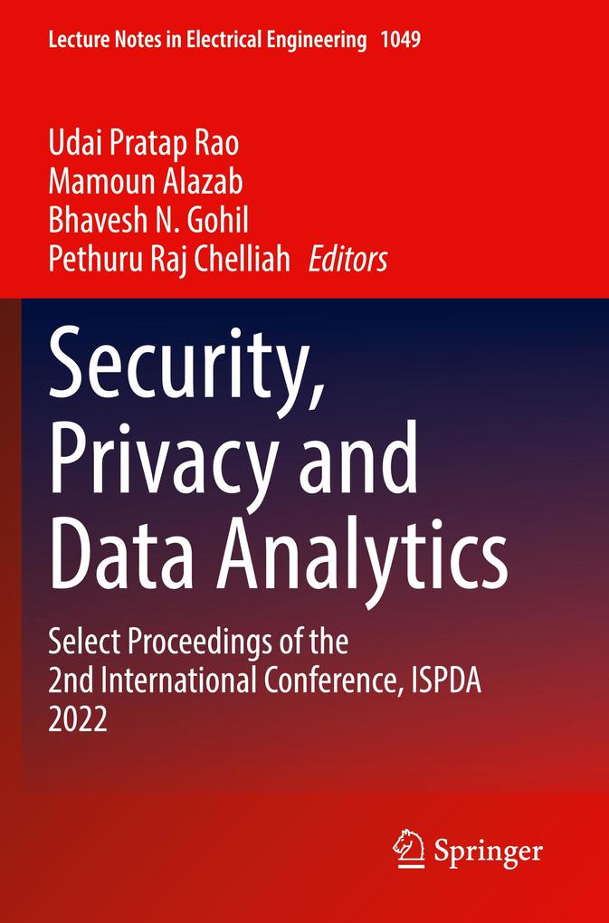 Security Privacy and Data Analytics