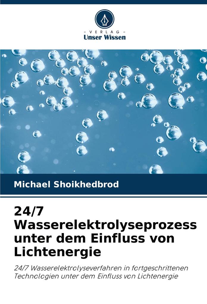 24/7 Wasserelektrolyseprozess unter dem Einfluss von Lichtenergie