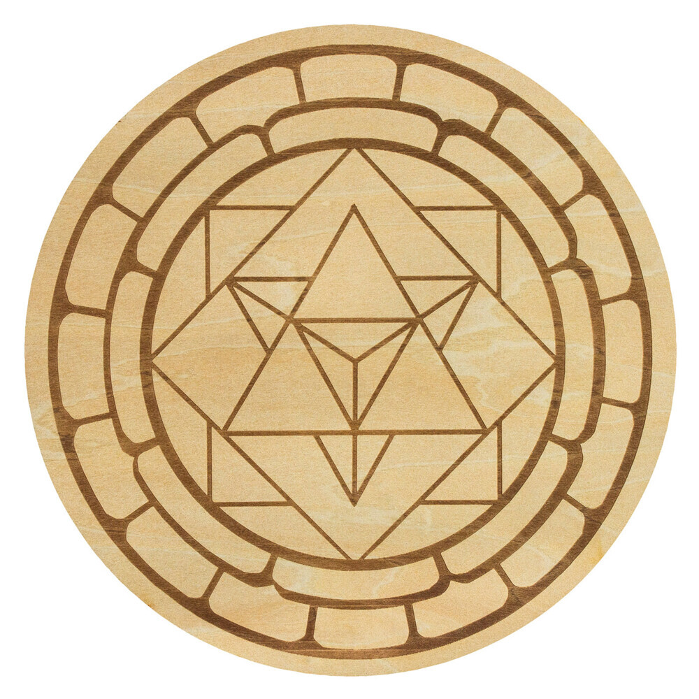 Untersetzer 'Merkabah'