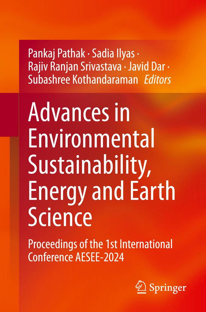 Advances in Environmental Sustainability Energy and Earth Science