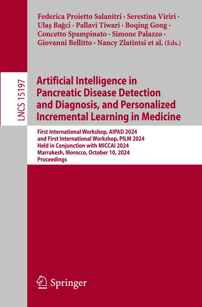 Artificial Intelligence in Pancreatic Disease Detection and Diagnosis and Personalized Incremental Learning in Medicine