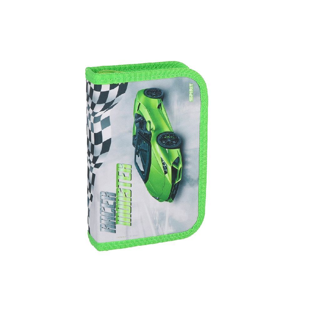 Schüleretui 'Racer Monster' 1Zip 28-tlg.
