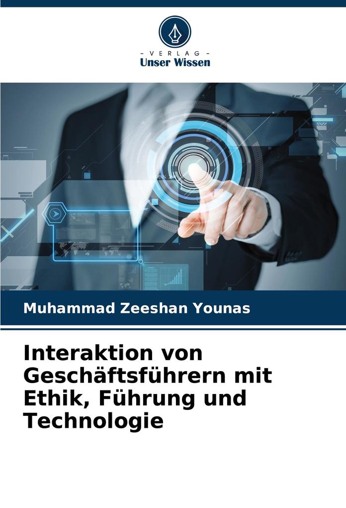 Interaktion von Geschäftsführern mit Ethik Führung und Technologie