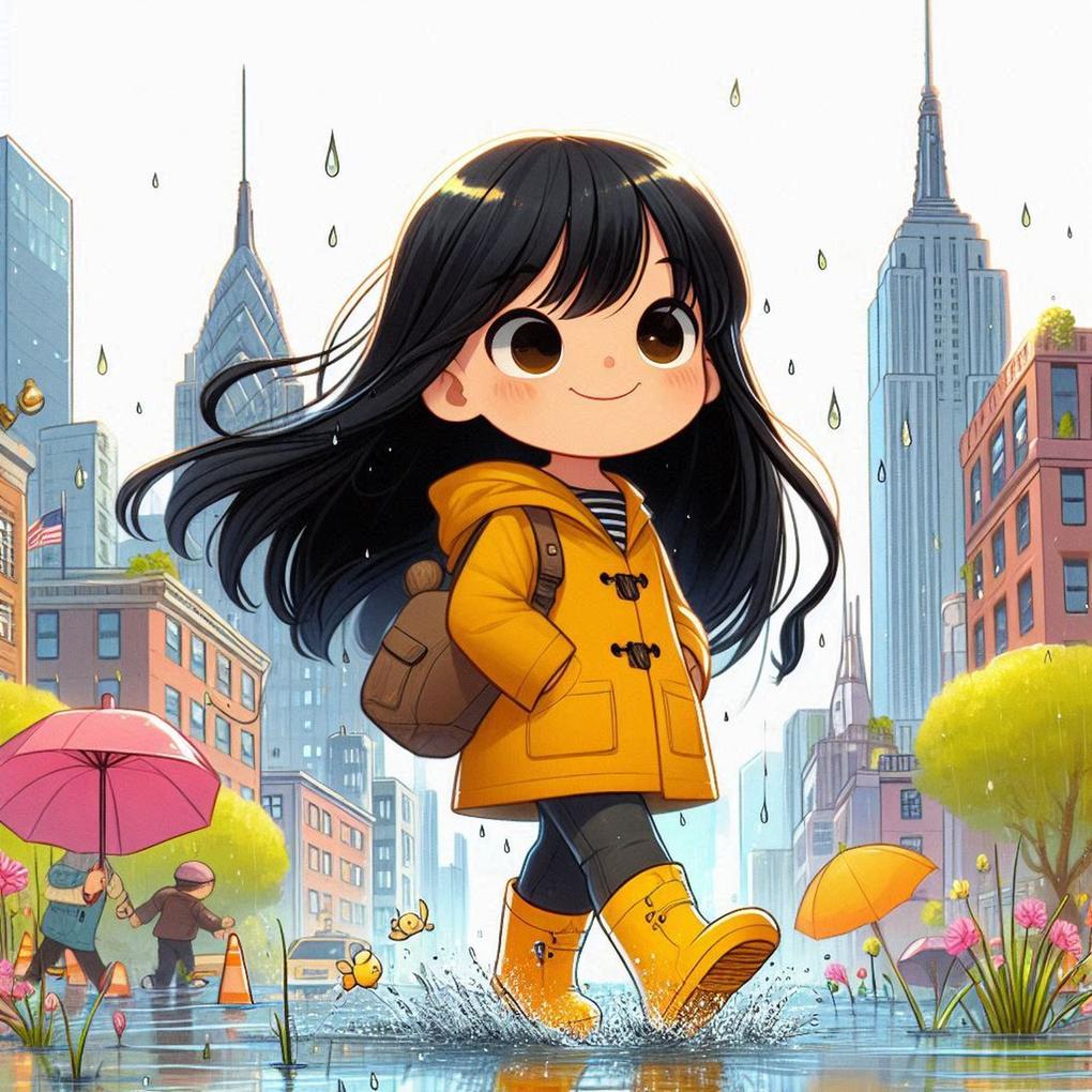 Sarah's Rainy Day Friends