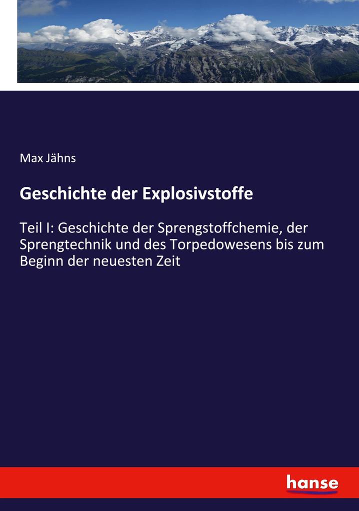 Geschichte der Explosivstoffe
