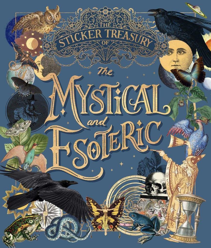 Thames & Hudson The Sticker Treasury Of The Mystical And Esoteric