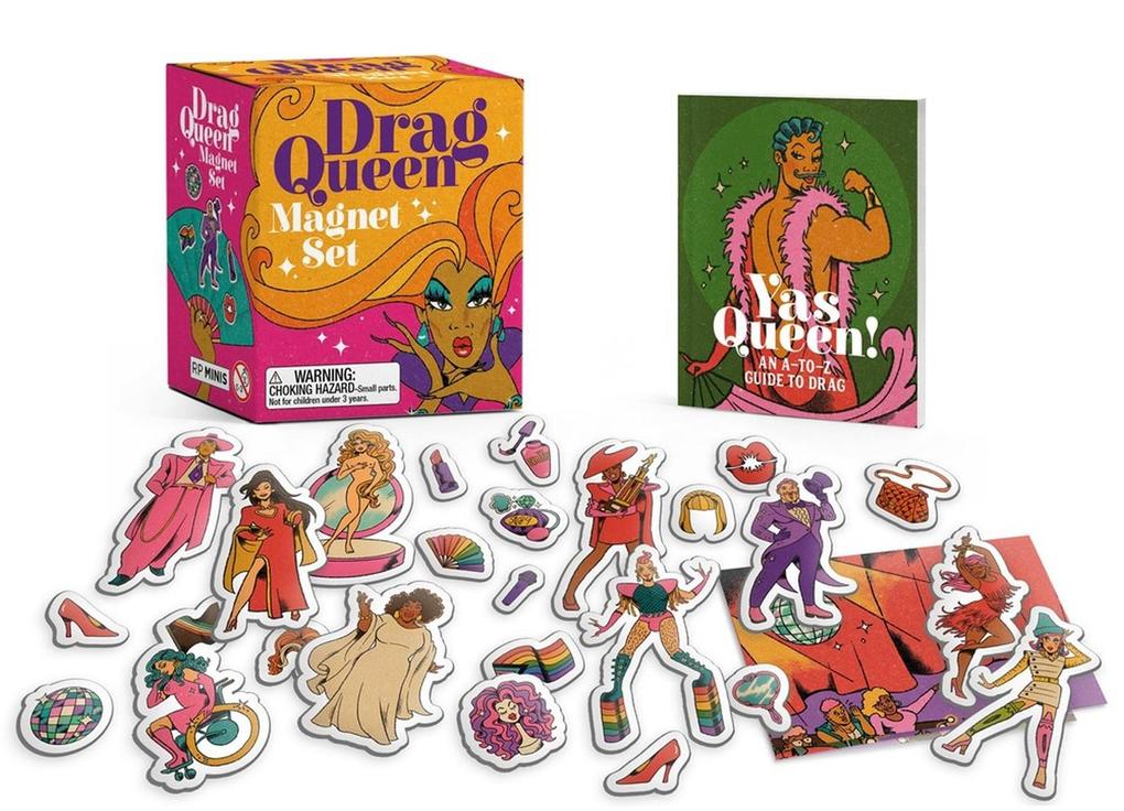 Hachette Book Group Usa Drag Queen Magnet Set