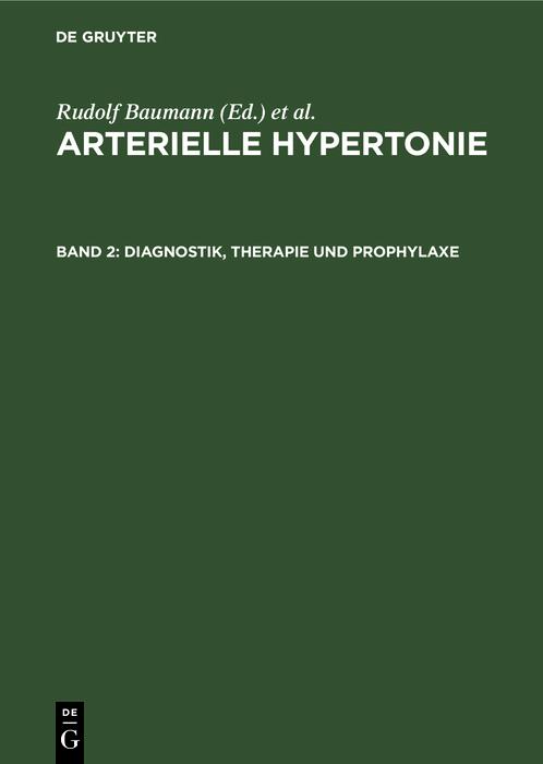 Diagnostik Therapie und Prophylaxe