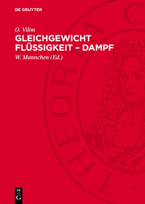 Gleichgewicht Flüssigkeit - Dampf