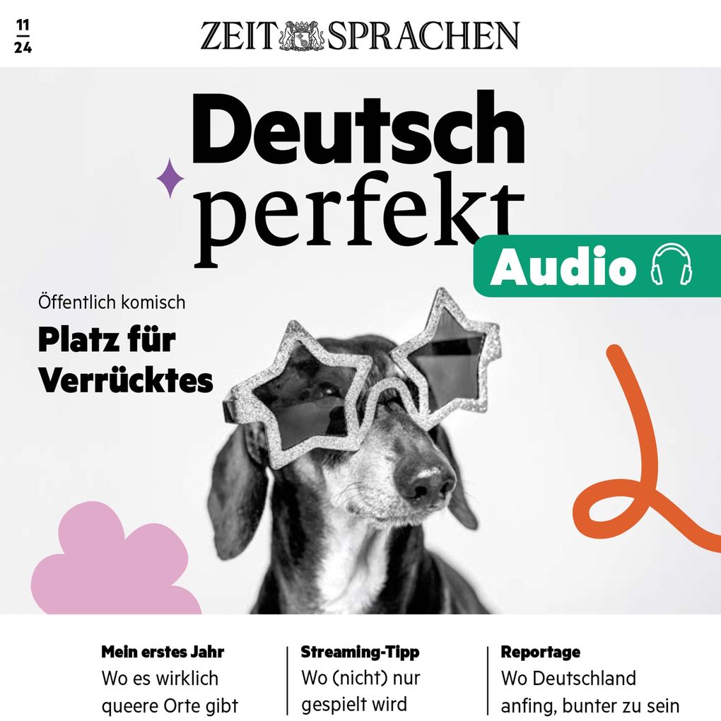 Deutsch lernen Audio Platz für Verrücktes