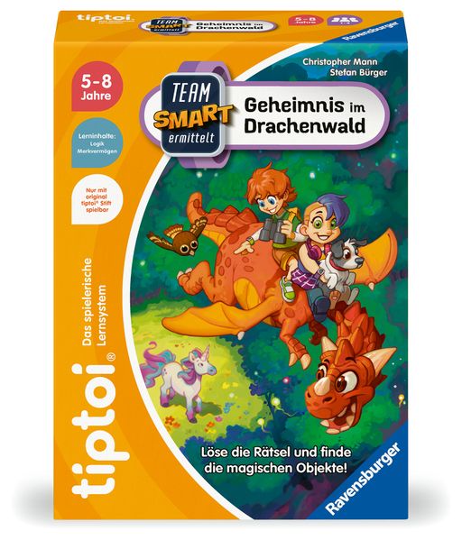 tiptoi® Team SMART ermittelt: Geheimnis im Drachenwald - ab 5 Jahre