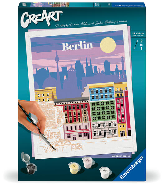 CreArt Adults Trend - Farbenfrohes Berlin