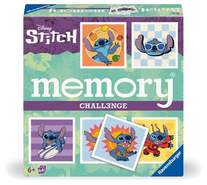 Ravensburger Mémoire Challenge Memory Disney Stitch
