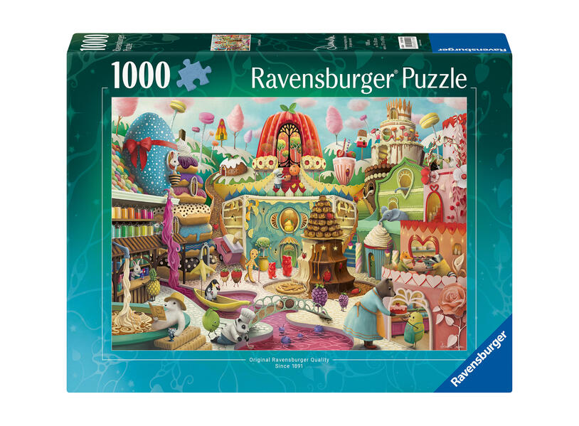 Erwachsenenpuzzle 1000 Teile - Zuckerstraße