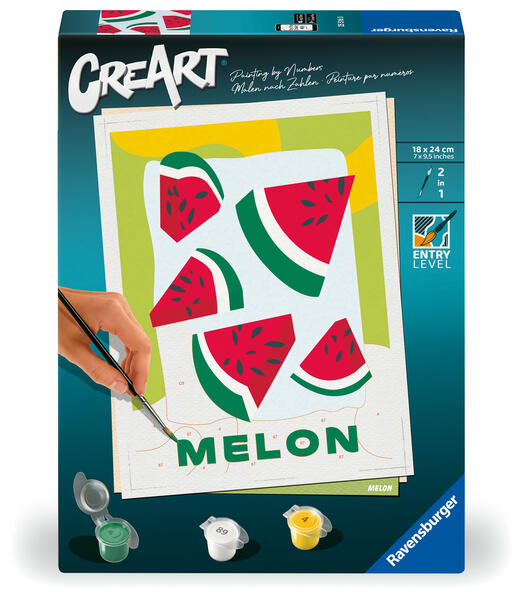 Ravensburger Spieleverlag CreArt Malen Nach Zahlen Adults Trend - Melonen