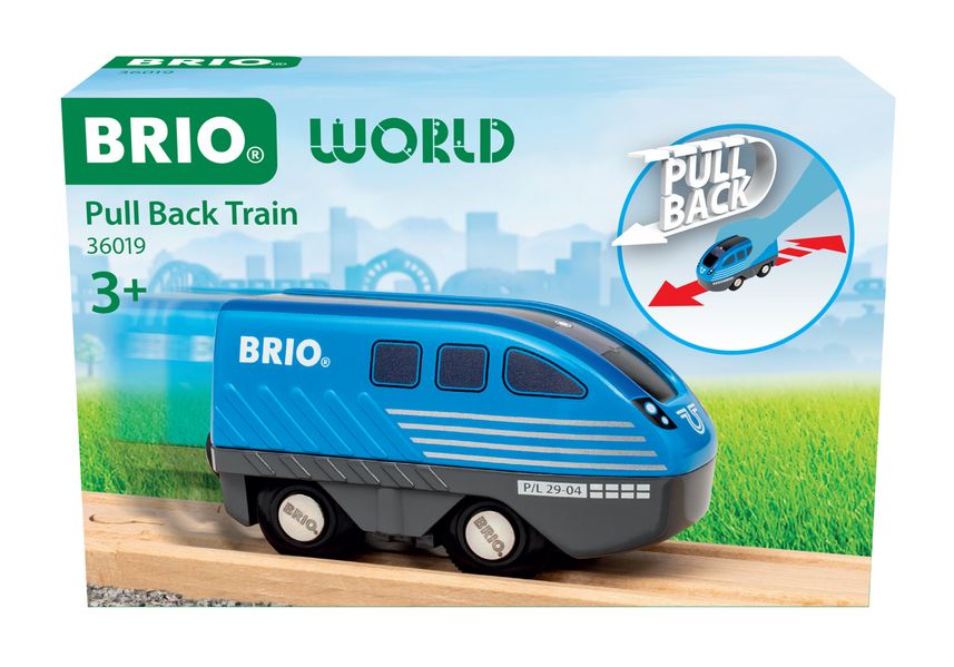 BRIO World - Lok mit Rückziehmotor
