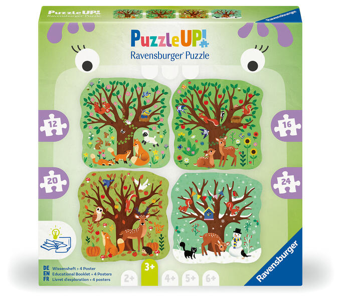 Kinderpuzzle 12 16 20 24 Teile - Puzzle UP! Vier Jahreszeiten