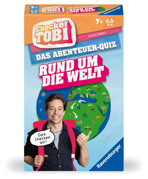 Checker Tobi: Rund um die Welt - Ravensburger ab 7 Jahre