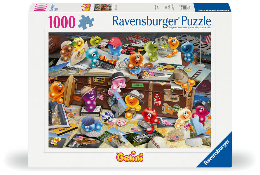 Erwachsenenpuzzle 1000 Teile - Gelini Deutscher Tourist