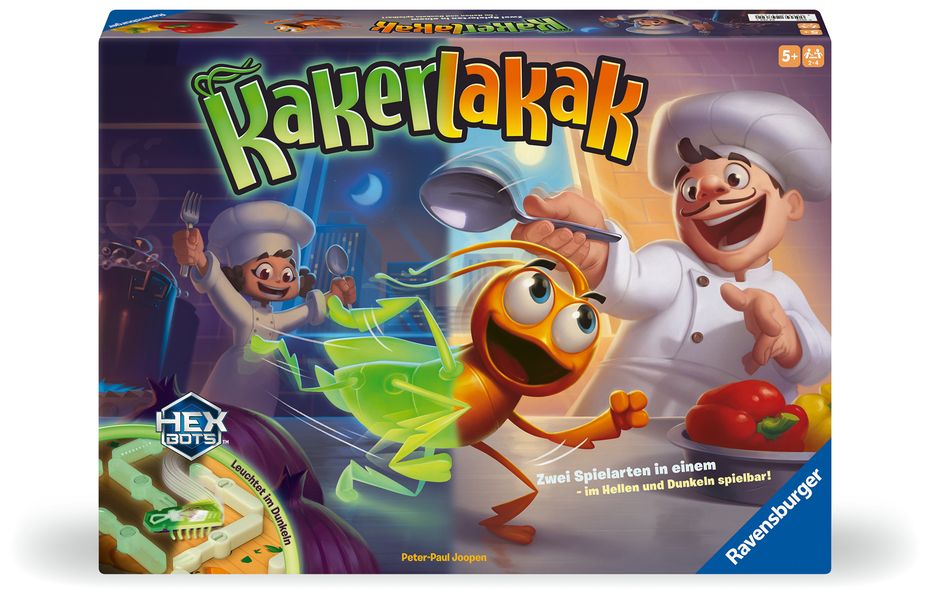 Kakerlakak - Glow in the Dark - Kinderspiel ab 5 Jahre