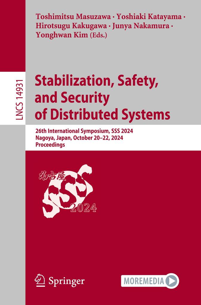 Stabilization Safety and Security of Distributed Systems
