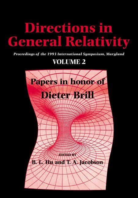 Directions in General Relativity Vol.2