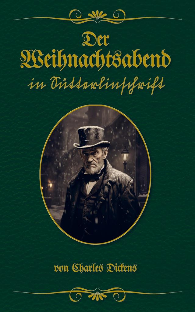 Der Weihnachtsabend in Sütterlinschrift
