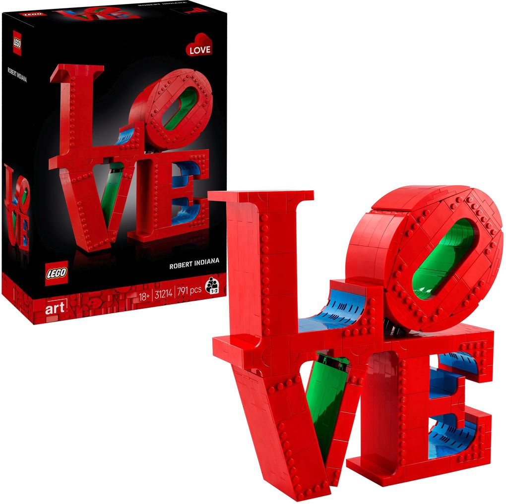 LEGO® Art LOVE Home Decor Building Set for Adults 31214